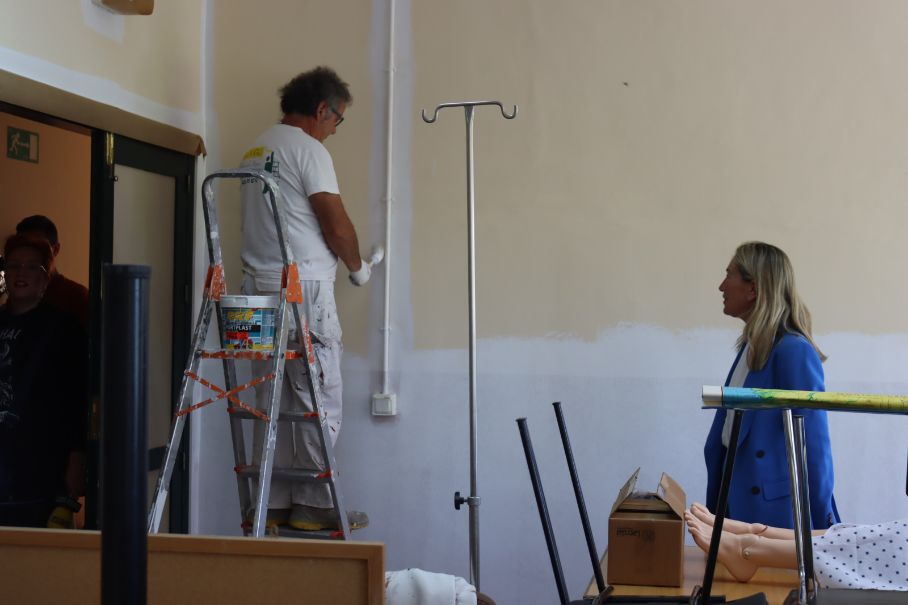 Avanzan a buen ritmo las obras de mejora de la Escuela de Enfermería ...