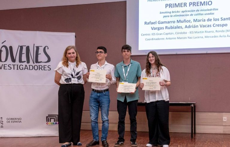 Alumnos del Instituto Martín Rivero triunfan en el XXXV Certamen de Jóvenes Investigadores del Ministerio de Universidades
